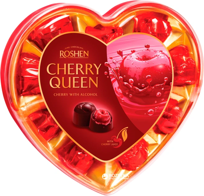 Конфеты Roshen Cherry Queen 93 г (4823077618239) – купить в