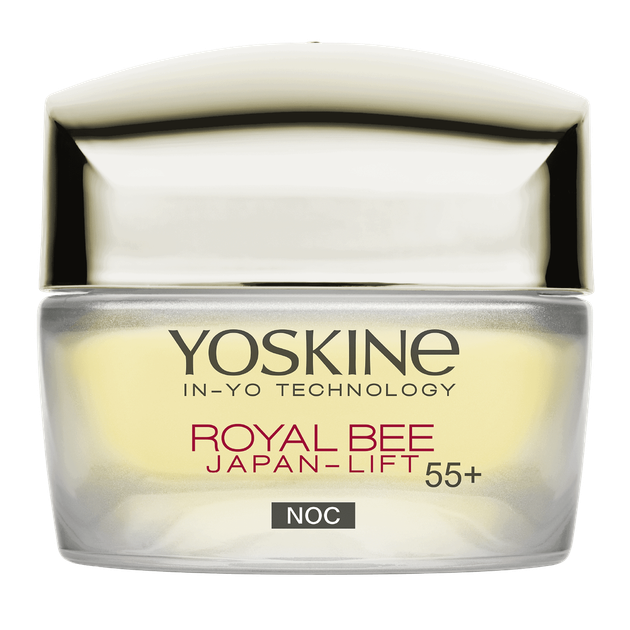 Krem do twarzy Yoskine Royal Bee Japan-Lift Advanced Skin Rebuilding 55+ na noc 50 ml (5900525054630) - obraz 2