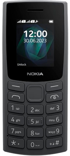 Telefon komórkowy Nokia 105 SS 2023 Charcoal (000101087413) - obraz 2