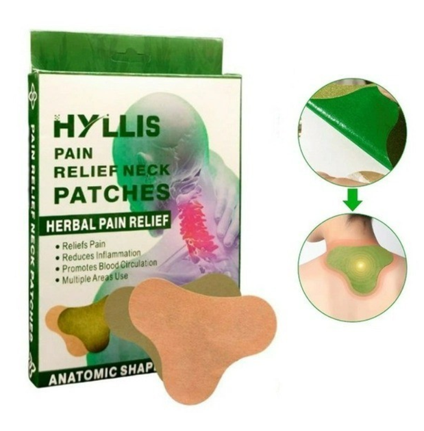 Пластырь Pain Relief neck Patches при остеохандрозе, для снятия боли в шее, для позвоночника - изображение 2