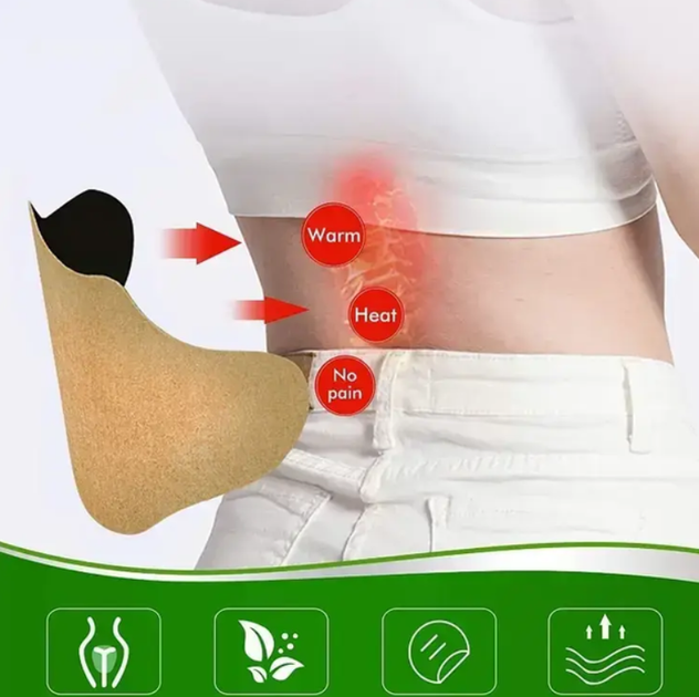 Пластир Pain Relief Vertebrace Patches на поперековий відділ хребта, для зняття болю в спині, в упаковці 10 шт - Фото 5 Пластир Pain Relief Vertebrace Patches на поперековий відділ хребта, для зняття болю в спині, в упаковці 10 шт - зображення 5