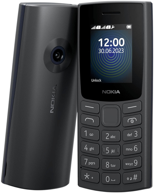 Telefon komórkowy Nokia 110 4G TA-1543 DS 2023 Black (6438409086631) - obraz 2
