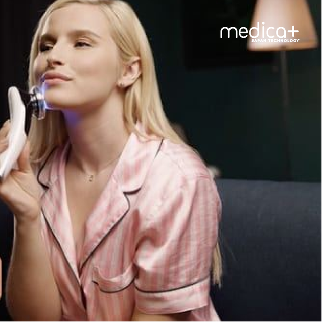 Микротоковый RF Lifting Массажер для лица Skin Lifting 7.0 White - EMS, LED - изображение 9