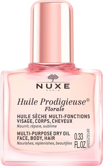 Набір для жінок Nuxe Huile Prodigieuse Floral Гель для душу 30 мл + Сухий олія для тіла 10 мл + Гель-крем для обличчя 15 мл + Парфуми 15 мл (3264680039713) - зображення 4