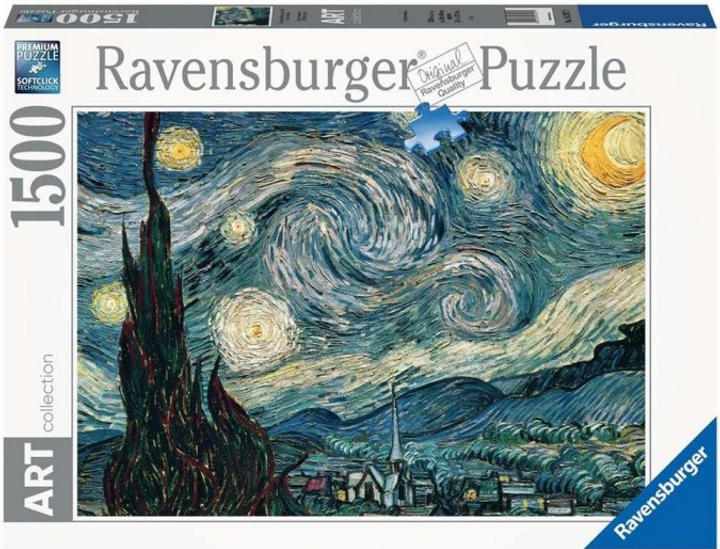 Пазл Ravensburger Вінсент ван Гог Зоряна ніч 1500 елементів 12000079 (4005555000792) - зображення 1
