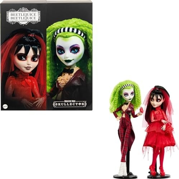Zestaw lalek Mattel Monster High Beetlejuice 29 cm HYV96 (194735256648) - obraz 2