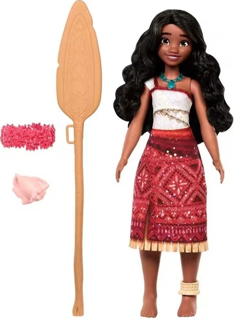 Лялька Mattel Disney Princess Vaiana 2 співаюча пригода англійська версія 30 см JBT61 (194735265299) - зображення 2
