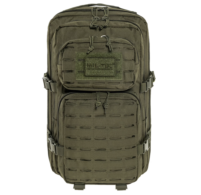Рюкзак Mil-Tec Assault Pack Laser Cut Large 36 л - Olive - зображення 2