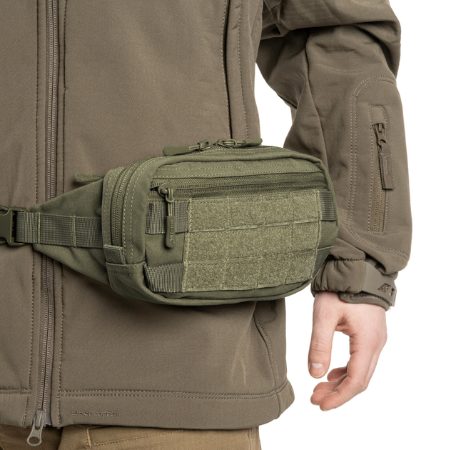 Бананка Mil-Tec Fanny Pack MOLLE Olive - изображение 6
