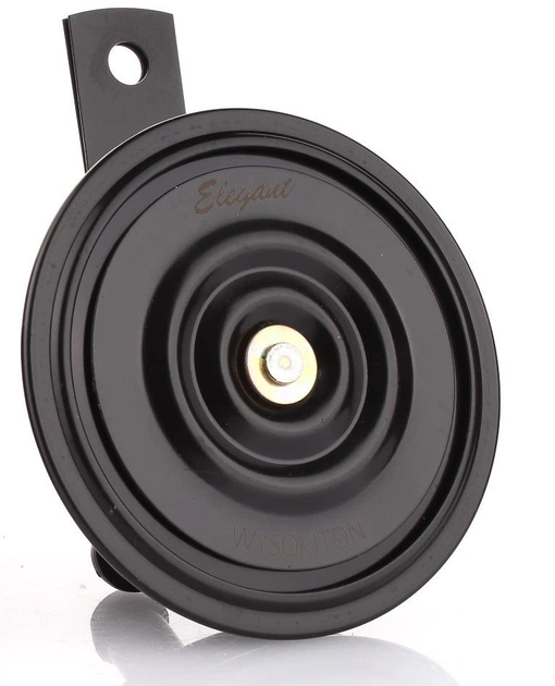Звуковий сигнал (електричний) дисковий 12V, 420 Гц,105 ДБ,90MM ELEGANT [EL 100 701] - изображение 5