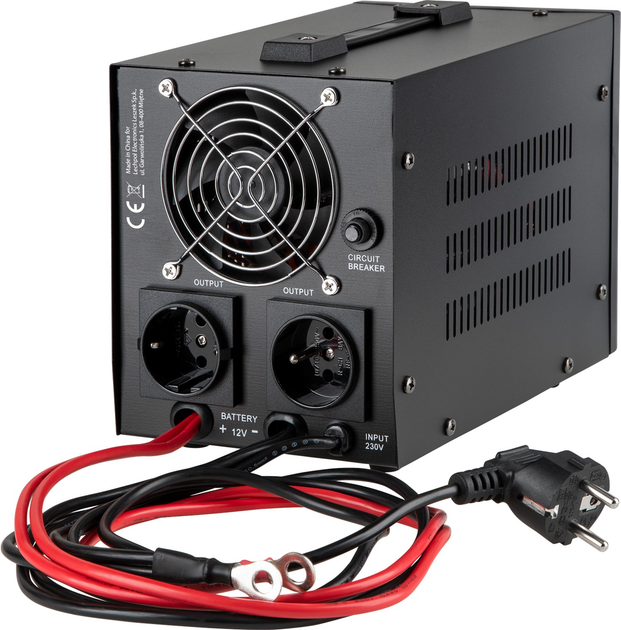 ДБЖ Kemot PROsinus-800 500 Вт/800 ВА Black (URZ3405B) - зображення 2