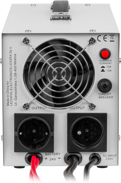 UPS Kemot PROsinus-1500/24 1050W/1500VA White (URZ3427) - obraz 3