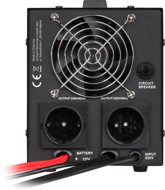 UPS Kemot PROsinus-1000 700W/1000VA Black (URZ3406B) - obraz 3