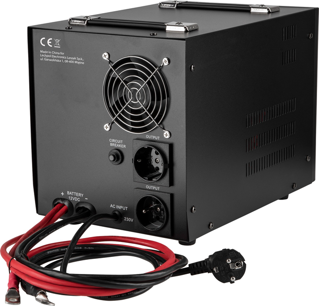 UPS Kemot PROsinus-2000 1200W/2000VA Black (URZ3407B) - obraz 2