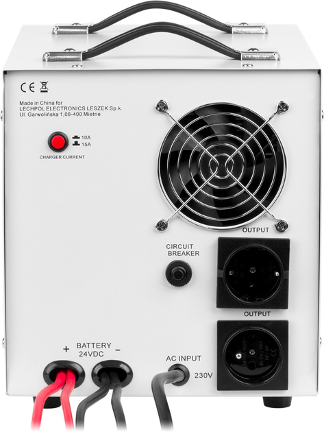 ДБЖ Kemot PROsinus-2600/24 1800 Вт/2600 ВА White (URZ3429) - зображення 3