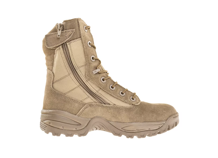 Черевики Mil-Tec TACTICAL BOOT TWO-ZIP COYOTE 41 - Фото 3 Черевики Mil-Tec TACTICAL BOOT TWO-ZIP COYOTE 41 - зображення 3