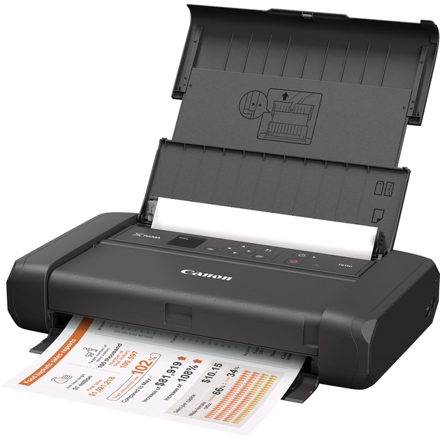 Drukarka Canon Pixma TR150 Mobile Black (4167C006) (955555908630245) - Outlet - obraz 4