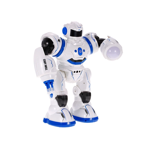 Великий бойовий робот JJRC Cady Will R3 Біло-блакитний - зображення 4
