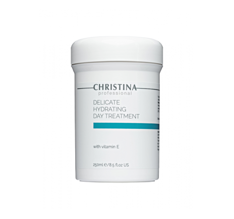 Деликатный увлажняющий дневной крем с витамином Е Christina Delicate Hydrating Day Treatment Vitamin E 250 мл - Фото 1 Деликатный увлажняющий дневной крем с витамином Е Christina Delicate Hydrating Day Treatment Vitamin E 250 мл - изображение 1