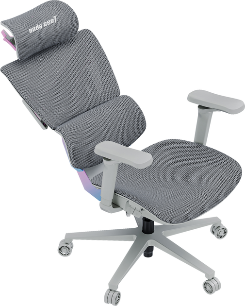 Fotel gamingowy Anda Seat X-Air Pro XL Mesh Gray Twilight (AD-WY-01-GGSP-G01) - obraz 3