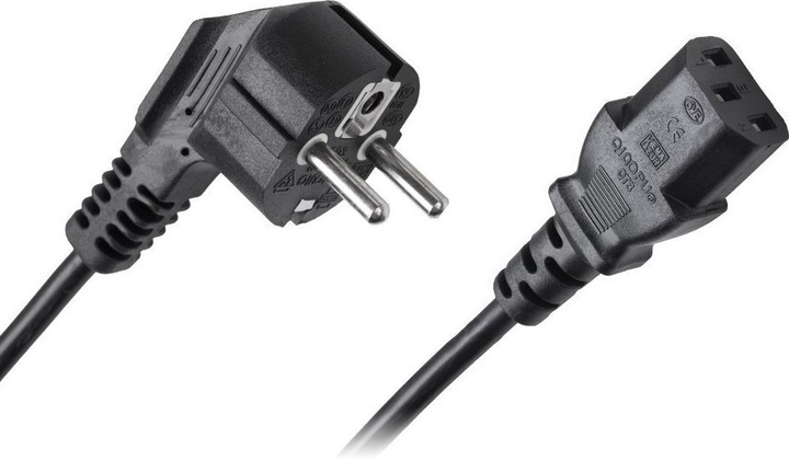 Kabel zasilający Lechpol do komputera 15 m (5901436828631) - obraz 1