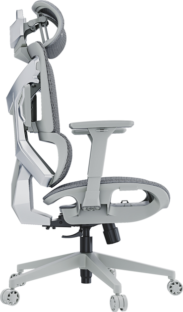 Fotel gamingowy Anda Seat X-Air Mega XL Mesh Ash Gray (AD-WY-01-GGF) - obraz 4