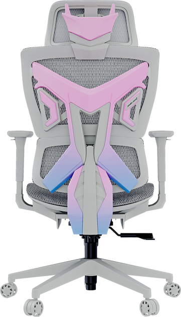Fotel gamingowy Anda Seat X-Air Mega Size XL Mesh Gray Twilight (AD-WY-01-GGSP) - obraz 3