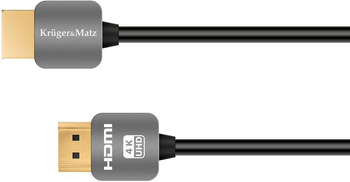 Kabel Kruger&Matz HDMI - HDMI 3 m Black (5901436784968) - obraz 2