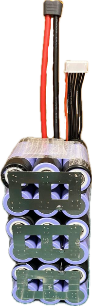 Аккумуляторная сборка 6S3P EVE 21700-40P: 12000mAh, 120A (150A-пик