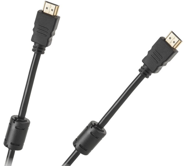 Kabel Cabletech HDMI - HDMI 10 m 1.4V Black (5901436716372) - obraz 1