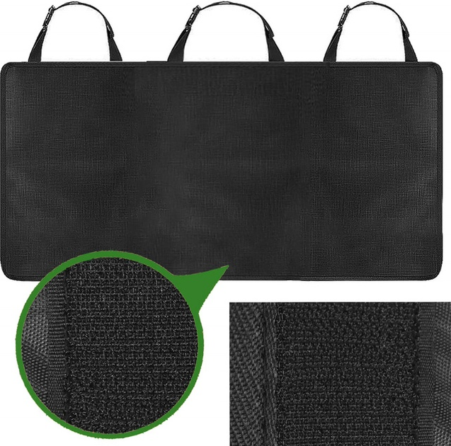 Organizer na fotel samochodowy Springos CA0954 90 x 50 cm Czarny (5907719454641) - obraz 8