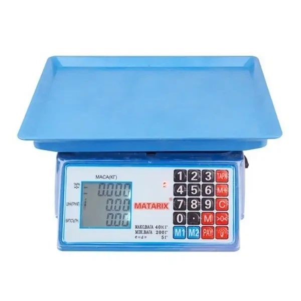Весы торговые MATARIX MX-412 50кг M - изображение 2