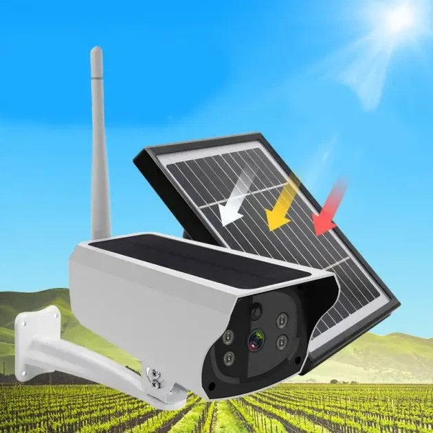 Камера видеонаблюдения с солнечной панелью 4G SIM 2mp Y4P - Фото 1 Камера видеонаблюдения с солнечной панелью 4G SIM 2mp Y4P - изображение 1
