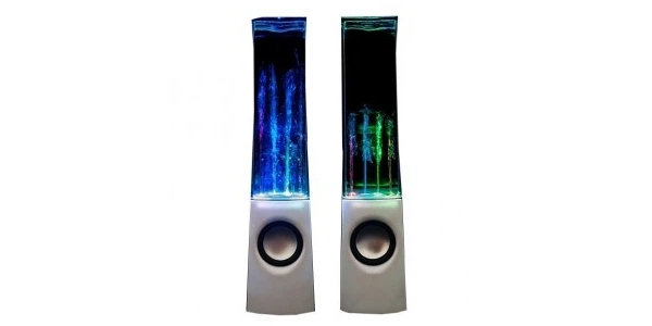 Колонки с танцующим фонтанчиком UFT Dancing Water Speakers с подсветкой - изображение 3
