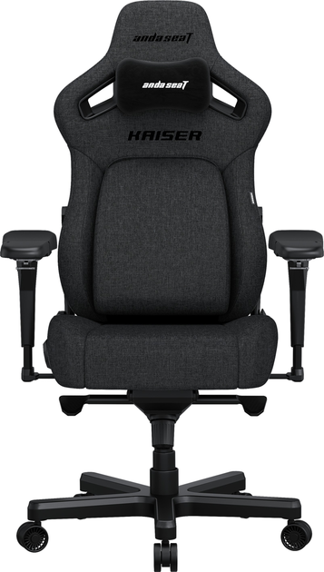 Крісло ігрове Anda Seat Kaiser 4 L Dark Gray Fabric (AD12YDDC-L-20-GB-CF) - зображення 1
