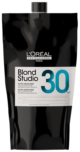 Oksydant w kremie L’Oreal Professionnel Paris Blond Studio Nutri Developer 30 vol 9% 1 l (3474636979219) - obraz 1