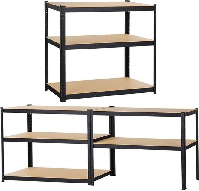 Стелаж металевий Springos HA5162 з полицями 180 x 90 x 40 см (5907719452531) - зображення 2