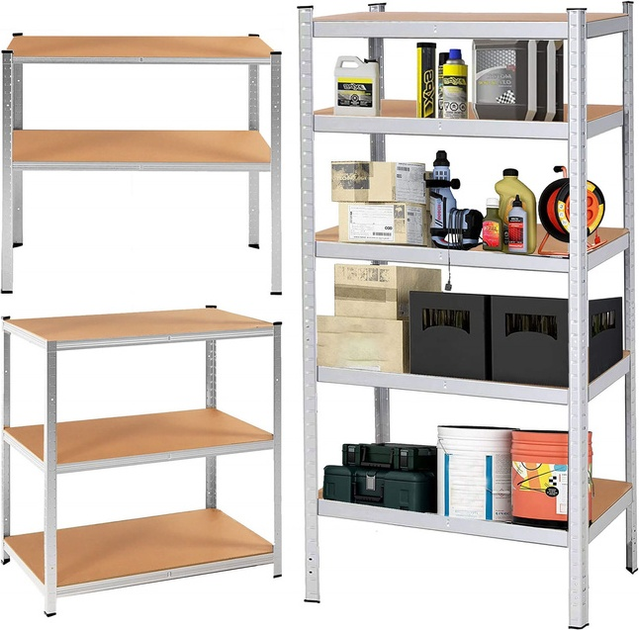 Стелаж металевий Springos HA5212 з полицями 180 x 100 x 60 см (5907719460895) - зображення 18