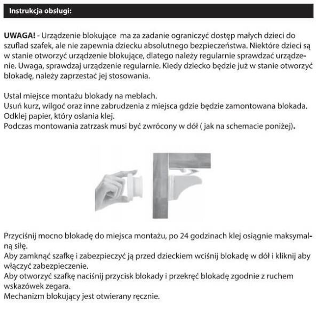 Blokada szuflad magnetyczna Springos HA5133 4 szt (5907719444475) - obraz 15