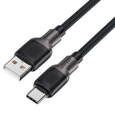 Кабель USB 2.0 AM-Type-C M, 1,2 м, 60W silicone braid C10-04 Acefast - изображение 3