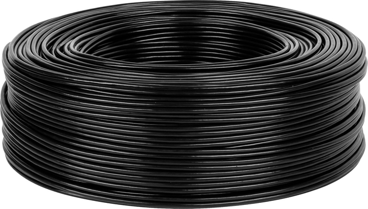 Кабель 2 x RCA 4 mm 100m Black (5901436707523) - зображення 2