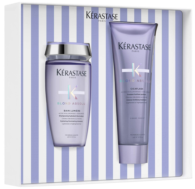 Zestaw do pielęgnacji włosów Kerastase Blond Fondant Spring 25 szampon 250 ml + odżywka 250 ml (3474637275174) - obraz 1