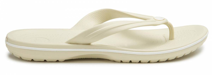 Жіночі в'єтнамки Крокбенд Бежеві Crocs Crocband Flip Flop Bone (38-39, бежевий) - зображення 3