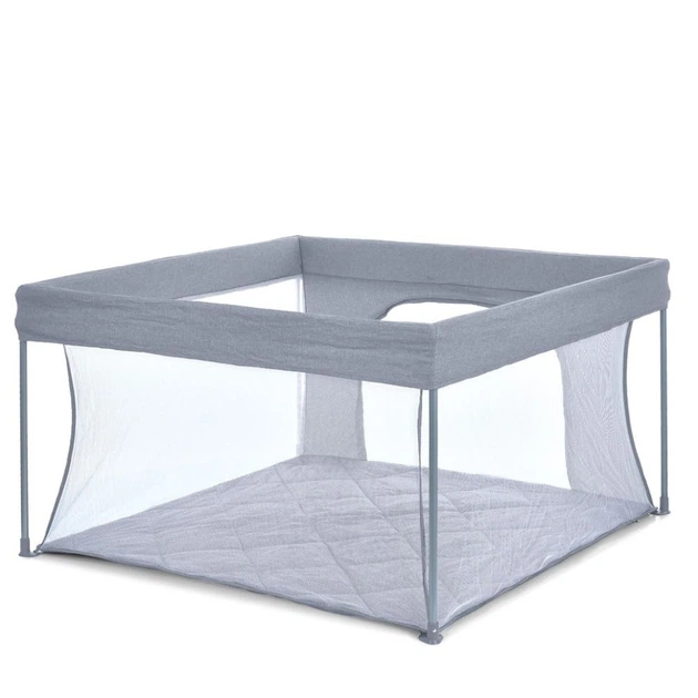 Дитячий манеж SWIFT 4 ME 1196 Gray 127х127х74,5 см - зображення 3