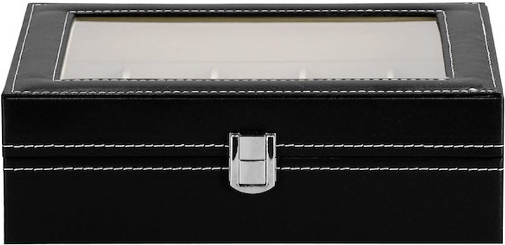 Шкатулка для годинників Springos HA1055 чорна 25 x 20 x 8 см (5907719433264) - зображення 2