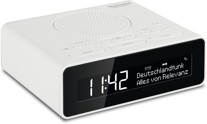 Radiobudzik TechniSat DigitRadio 51 White (0001/4981) - obraz 2
