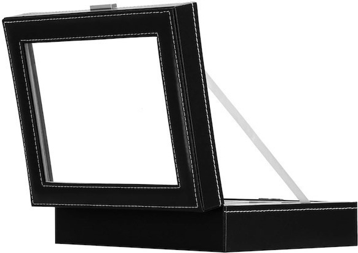 Шкатулка для годинників Springos HA1056 чорна 25 x 20 x 8 см (5907719433271) - зображення 6
