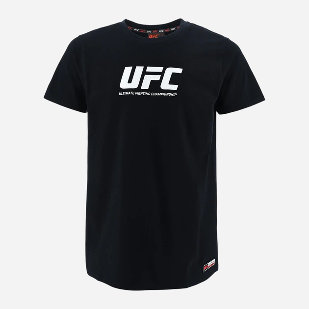Футболка хлопковая длинная мужская UFC UFCYE35037 M Черная (3609088135016) - Фото 5 Футболка хлопковая длинная мужская UFC UFCYE35037 M Черная (3609088135016) - изображение 5