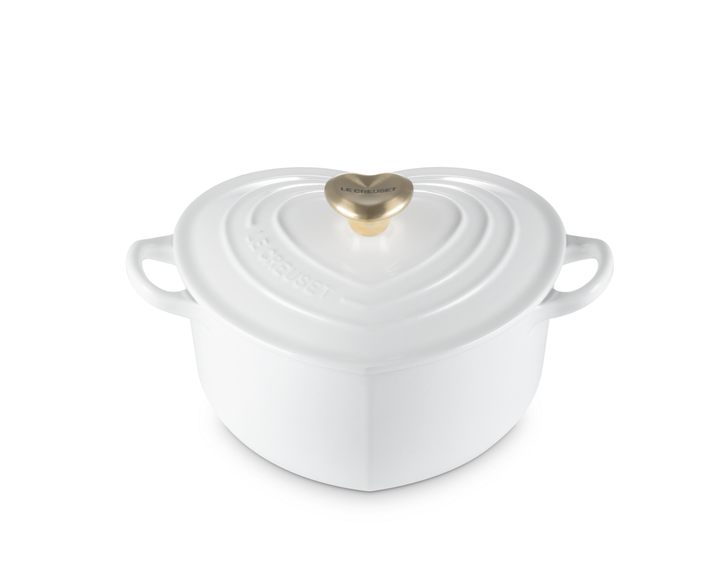 Каструля Le Creuset Heart 1,9 л White (21401200101454) - Фото 1 Каструля Le Creuset Heart 1,9 л White (21401200101454) - изображение 1