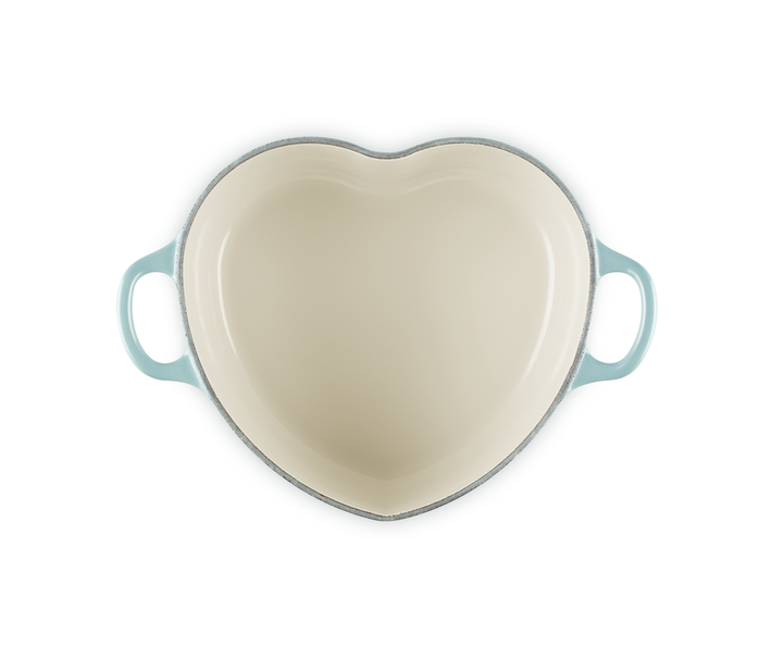 Каструля Le Creuset Heart 1,9 л Sea Salt (21401207174455) - Фото 4 Каструля Le Creuset Heart 1,9 л Sea Salt (21401207174455) - изображение 4
